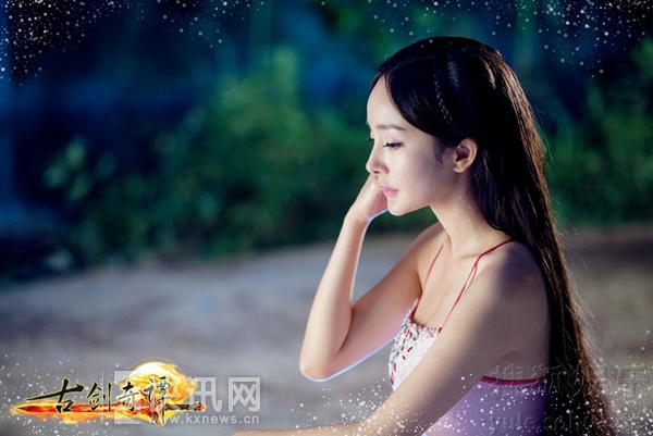 《古剑奇谭》杨幂出浴 凹凸身姿网友齐赞