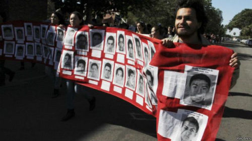 外媒:墨西哥黑帮成员“承认杀害失踪学生”